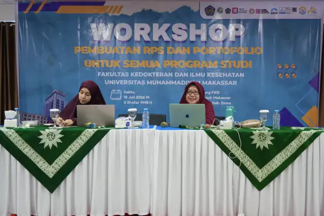 Workshop Penyusunan RPS dan Portofolio Perkuat Implementasi Kurikulum OBE di Lingkungan FKIK Unismuh Makassar