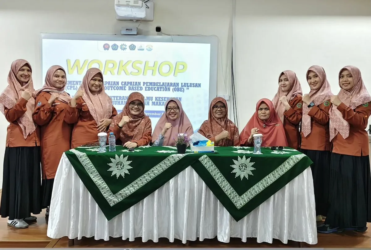 Mantapkan Kualitas Lulusan, FKIK Unismuh Gelar Workshop Asesmen CPL Berbasis OBE